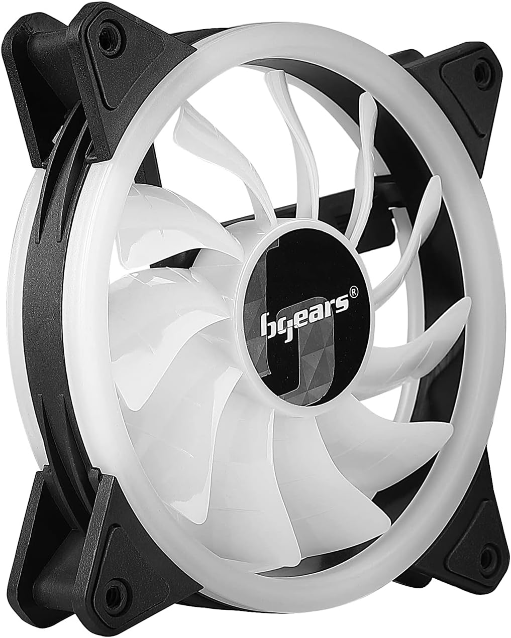 Bgears b-Voguish Gaming PC Case with Tempered Glass panels, USB3.0, Support E-ATX, ATX, mATX, ITX. (Fans are sold separately)