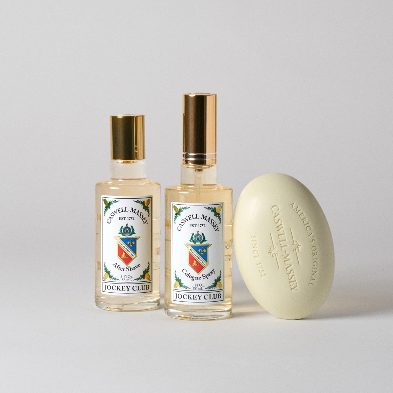 Caswell-Massey Number Six Gold Cap After Shave, Soothing Aftershave with Orange Blossom, Bergamot & Rosemary, 3 Fl Oz