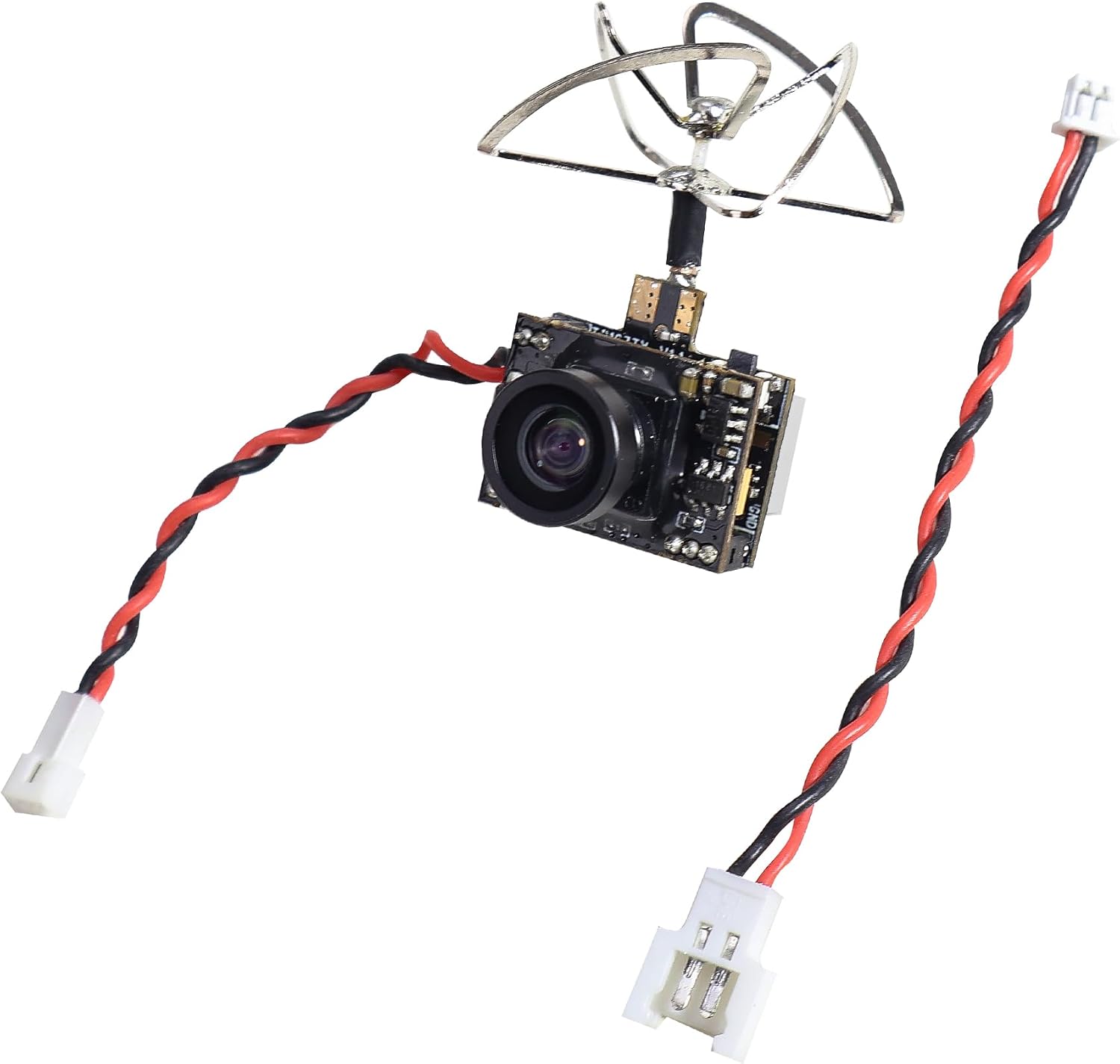 AKK C163 Super Mini 5.8GHZ 40CH 200MW FPV Transmitter 600TVL FPV Camera with 4 Leaf Antenna for FPV Quadcopter Drone Aircraft
