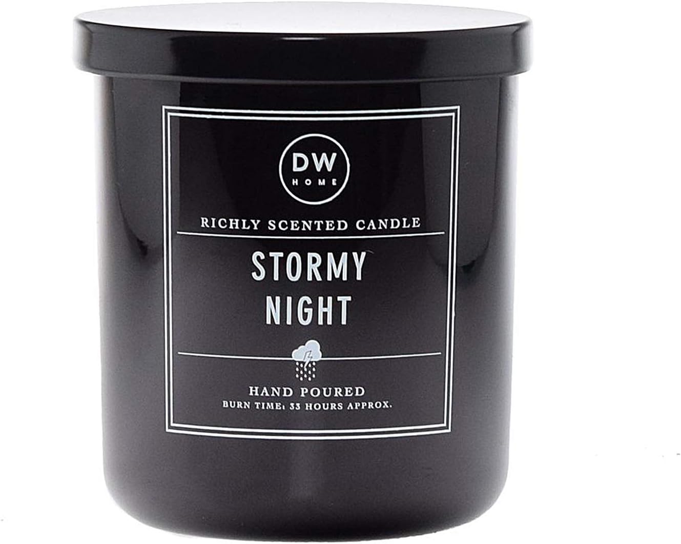 DW Home Warm Tobacco Pipe Scented Candles, 15 oz Large Double Wick Jar, Up to 56 Hour Burn Time, Strong Long Lasting Woodsy Fragrance, Gifts for Men & Women