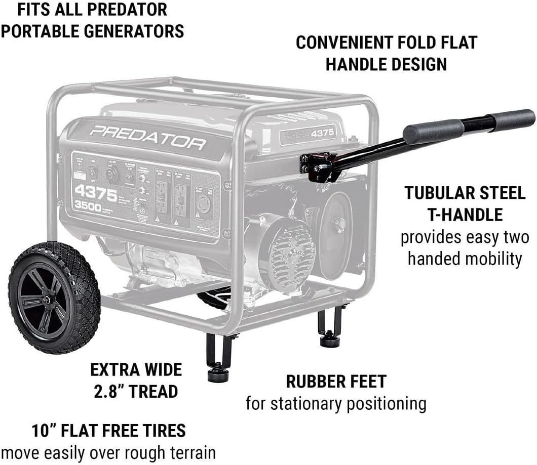 10 in. Heavy Duty Generator Wheel Kit