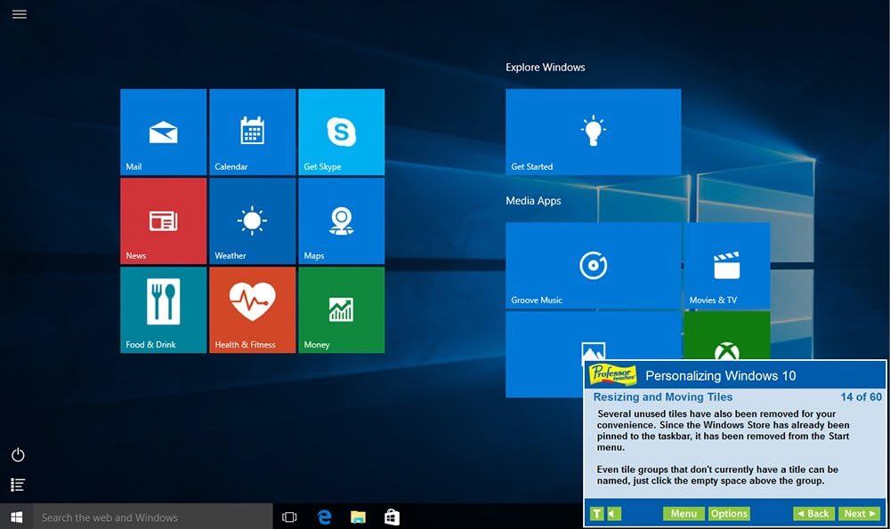Professor Teaches Office 2019 & Windows 10 - Training Software for Microsoft Office & Windows 10 Includes Interactive Training for Word, Excel