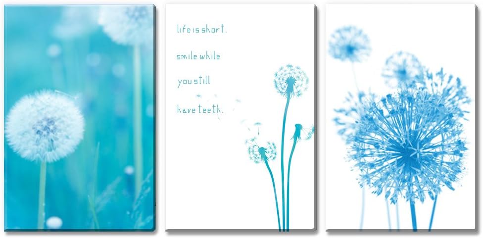 wall26 Canvas Prints Wall Art - Ocean Themed 3 Panel Wall Art with Wave,Anchor and Rudder - 16"x24" x 3 Panels