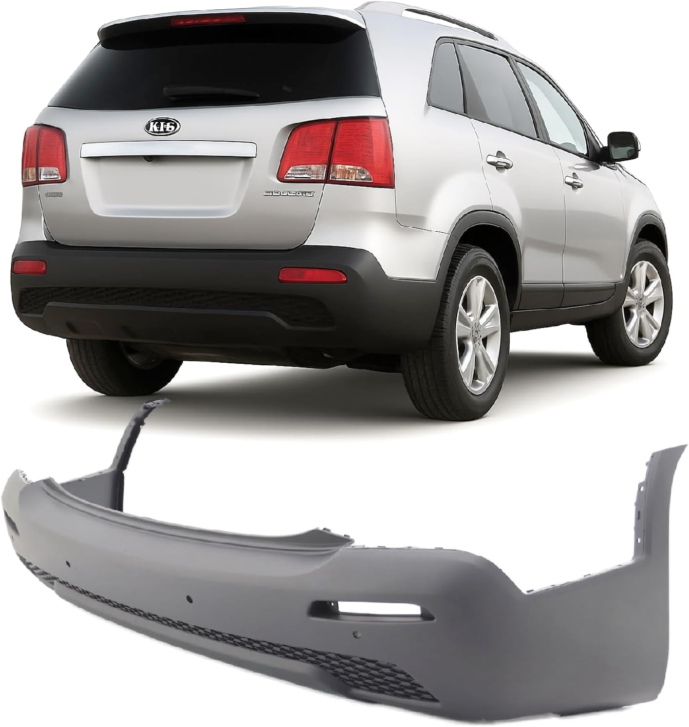 FitParts Compatible with Chevrolet Malibu 1997–2005 Front Bumper Cover