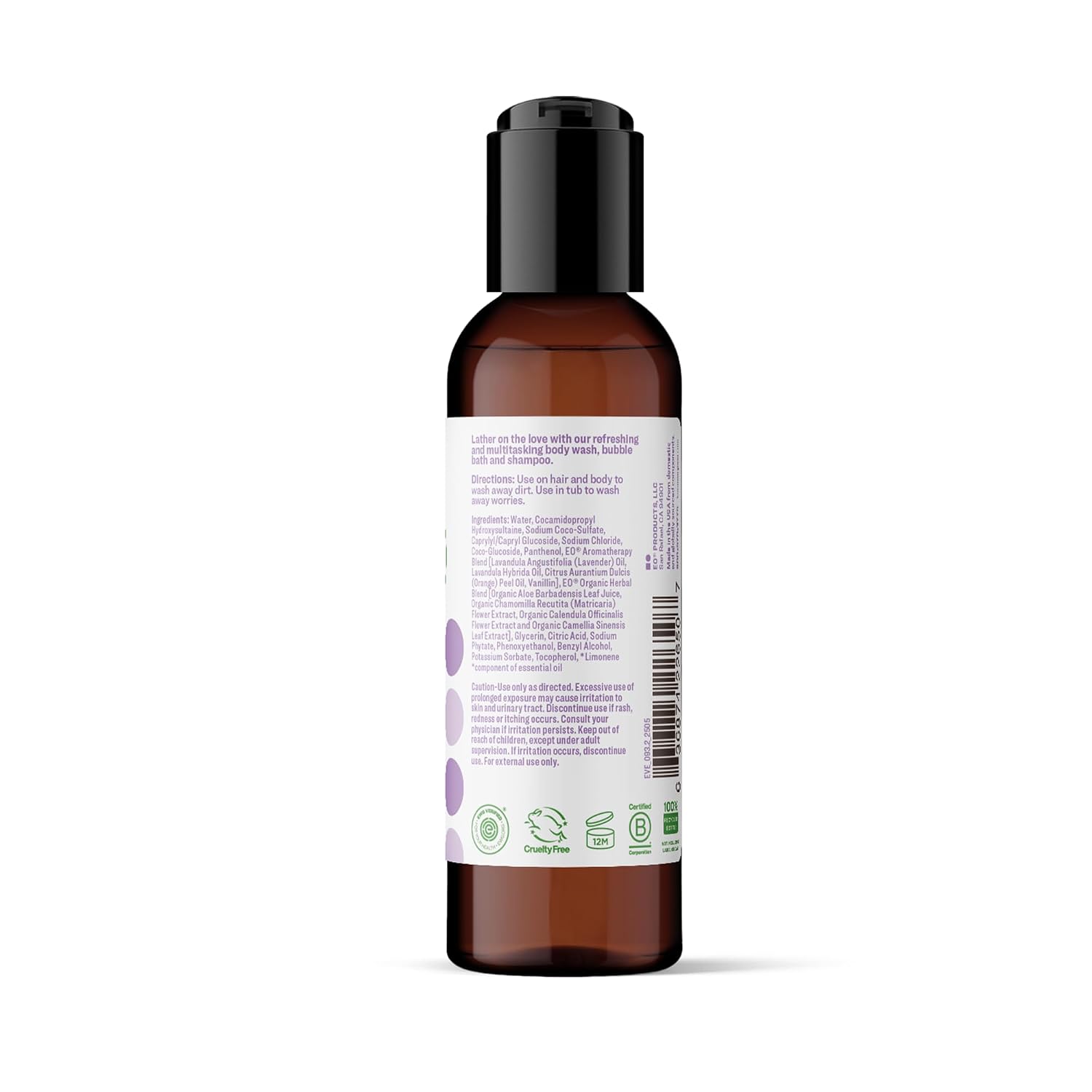 Everyone 3-in-1 Soap Body Wash Bubble Bath Shampoo Coconut Lemon 32oz 2pk | Natural essential oil formula | body wash | shampoo | bubble bath in one | coconut lemon scent | bulk value 2-pack