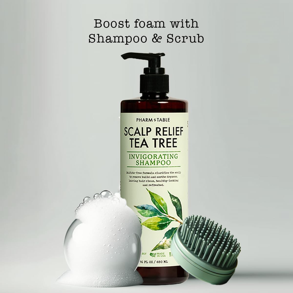 PHARM TO TABLE Scalp Relief Tea Tree Shampoo 960ml