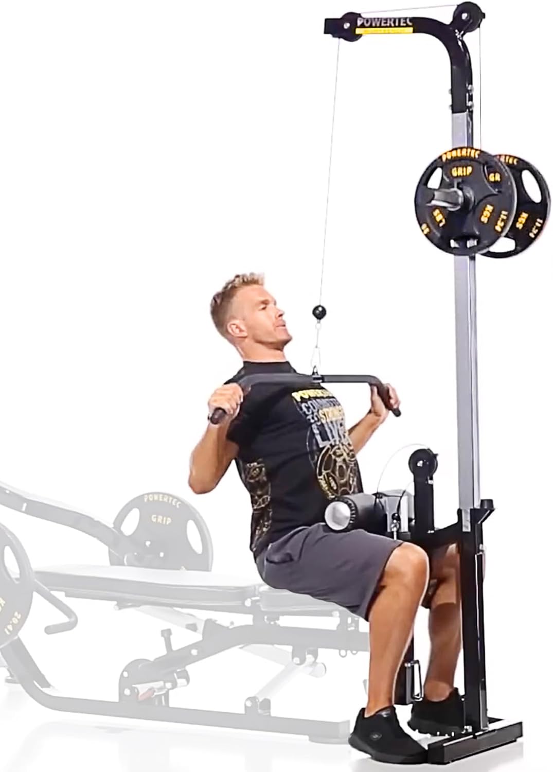 Powertec Fitness Workbench LAT Tower Attachment