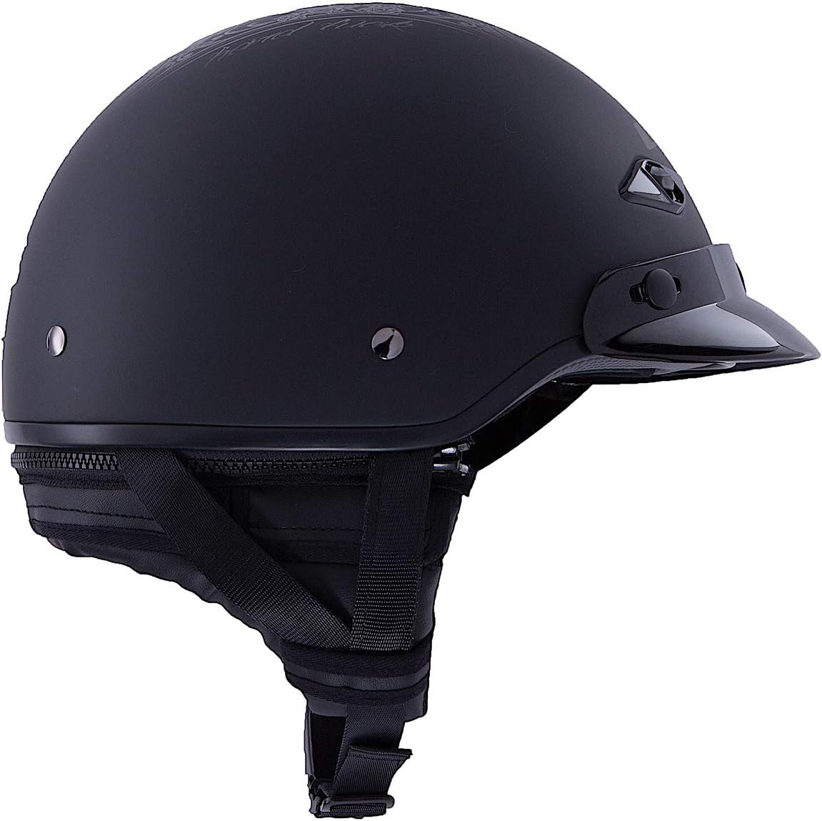 LS2 Helmets Bagger Motorcycle Half Helmet