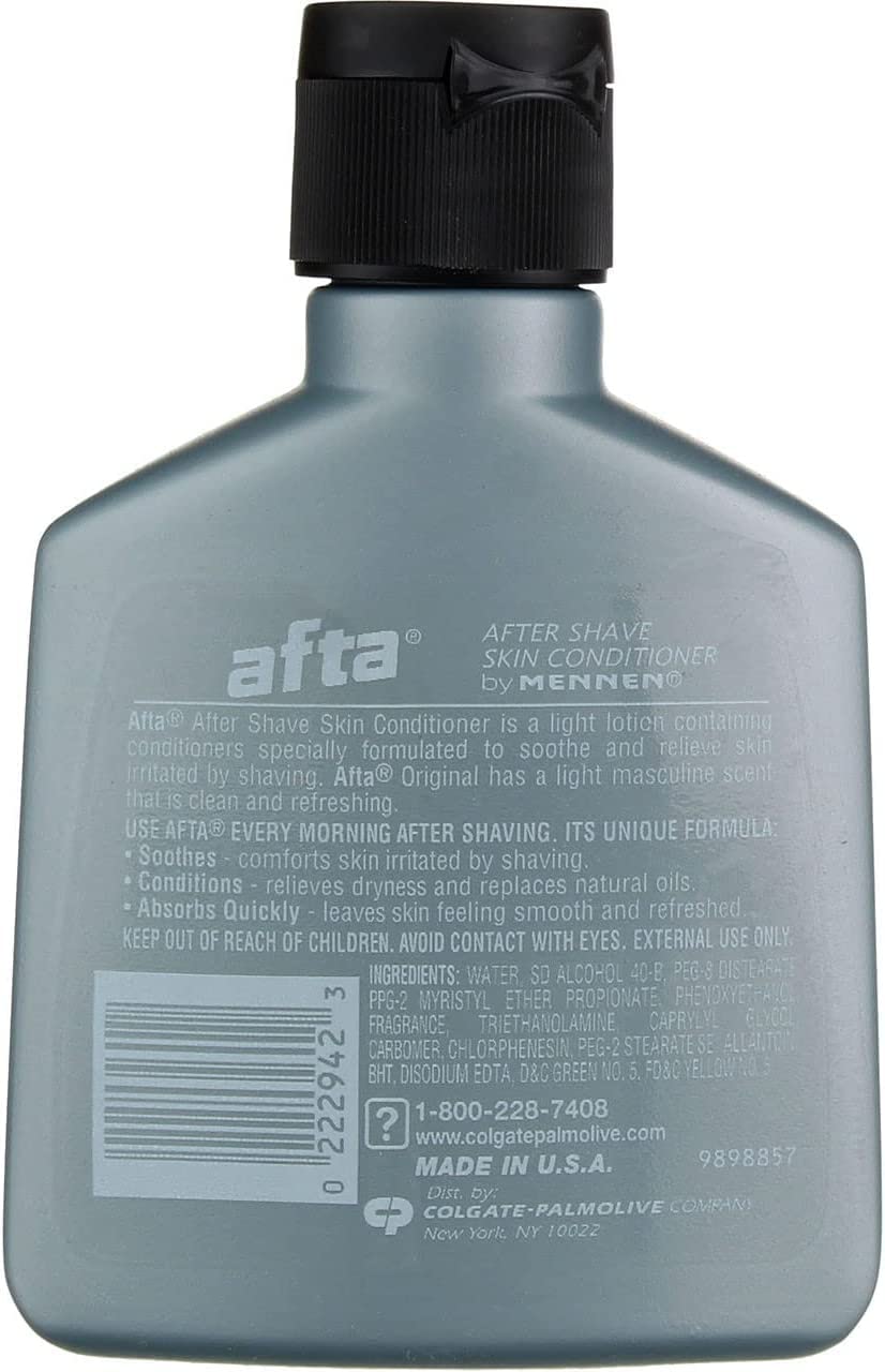 Mennen Afta After Shave Skin Conditioner, Fresh, 3 Fl Oz
