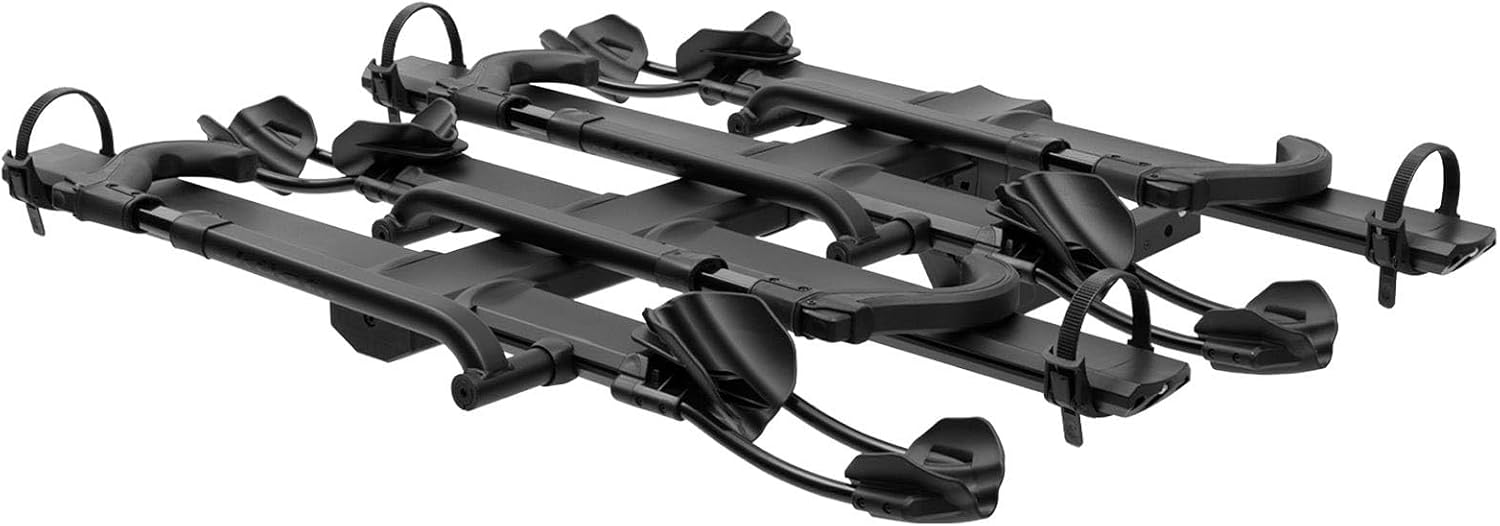 Kuat NV Base 2.0 Hitch-Mounted Bike Rack Add-On, 2-Bike Extension | Quick Change from 2 to 4 Bikes, E-Bike Compatible, All-Metal Construction, Adjustable Front Tire Cradle System