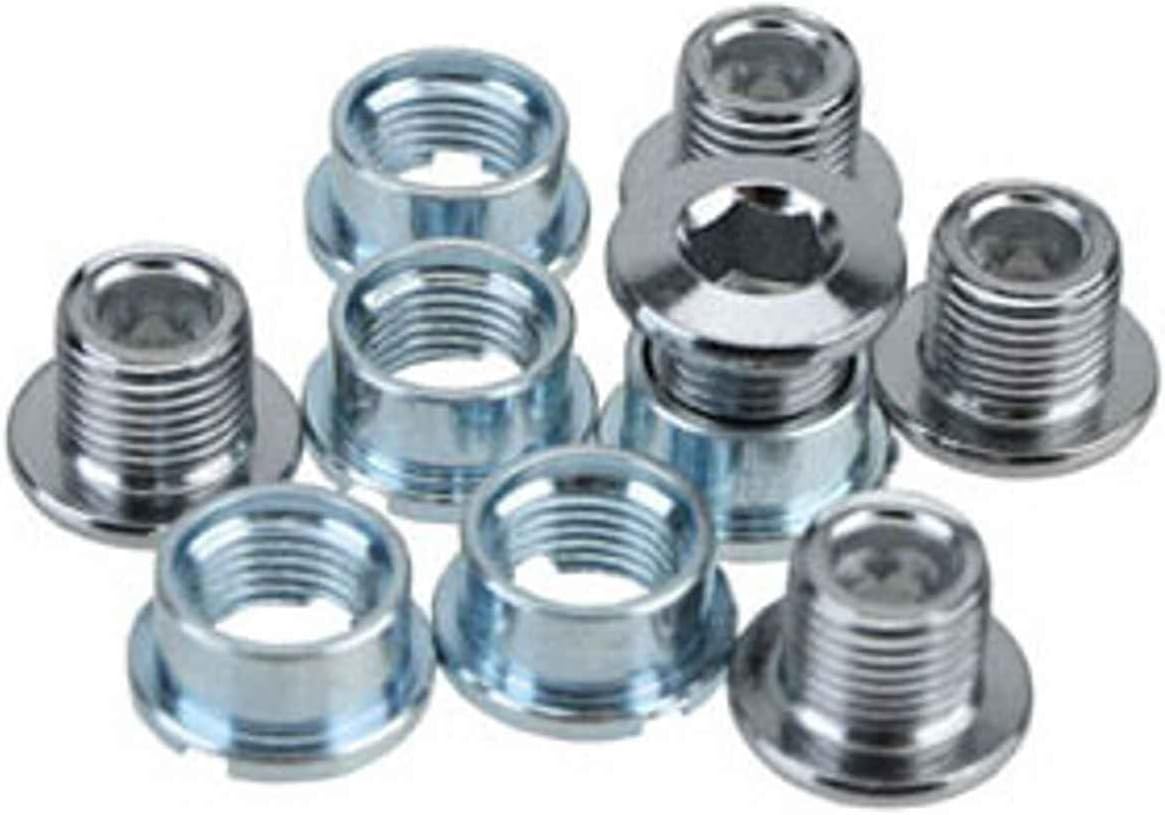 Sugino Track Chainring Bolt/Nut Set, M8X5.7 10/Pcs - #401TK | bike-chainrings-and-accessories