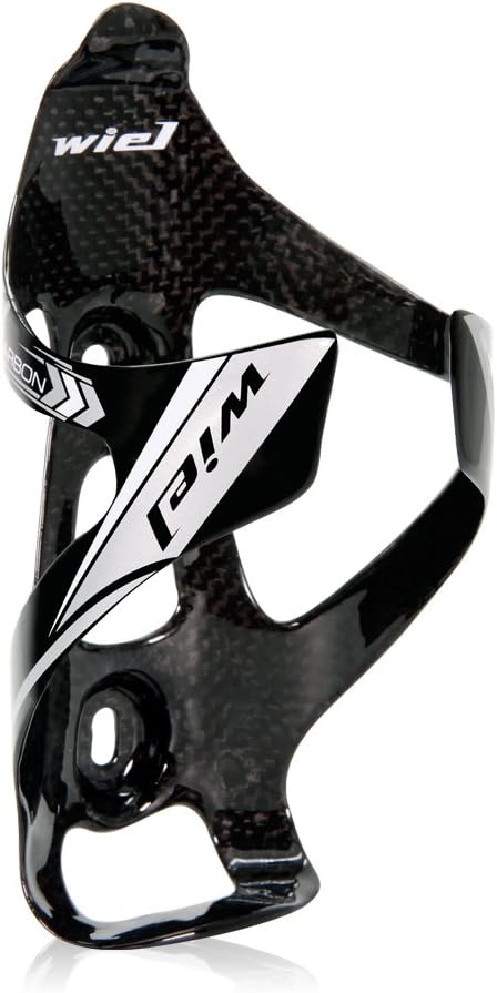 Wiel Full Carbon Fiber Bicycle Bike Light Drink Water Bottle Cage Holder