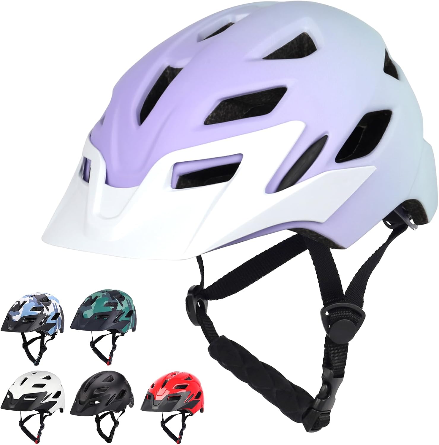 Kids Bike Helmet, Toddler Youth Helmet for Boys Girls, Ages 3-5, 5-8, 8-14