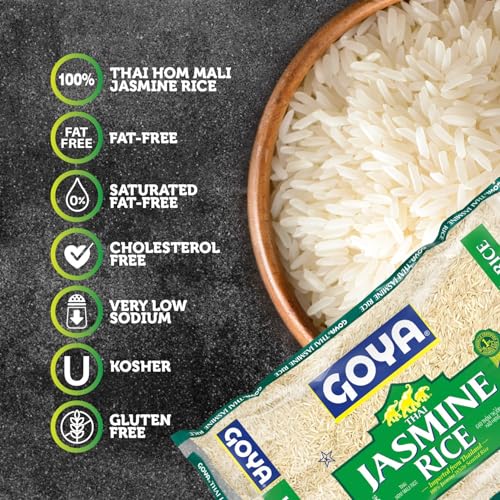 Goya Foods Thai Jasmine Rice, 20 Pound (Pack of 2)