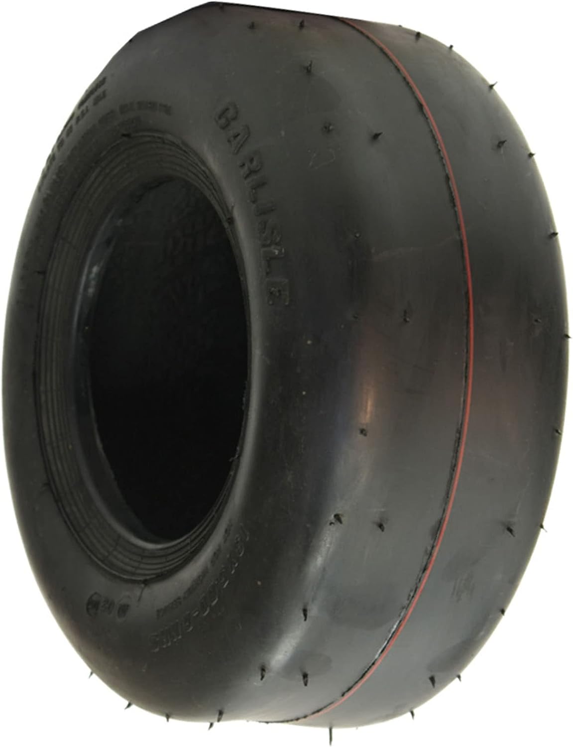 Carlisle Smooth Lawn & Garden Tire - 20X10-10 | Lawn Mower & Garden Tractor All Season Traction 73A3 Rated 2 Ply Bias Construction Black Sidewall Tire