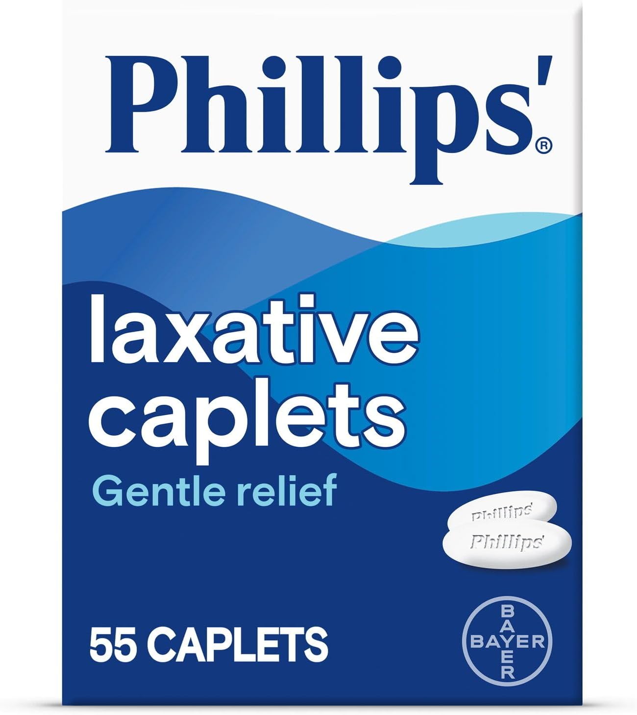 Phillips' Laxative Caplets, 24 Caplets (Pack of 4)