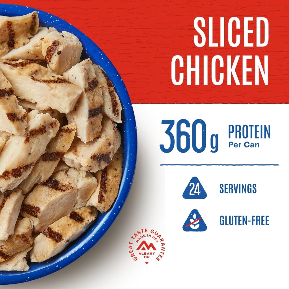 Mountain House Diced Beef | Freeze Dried Survival & Emergency Food | #10 Can | Gluten-Free, 30122