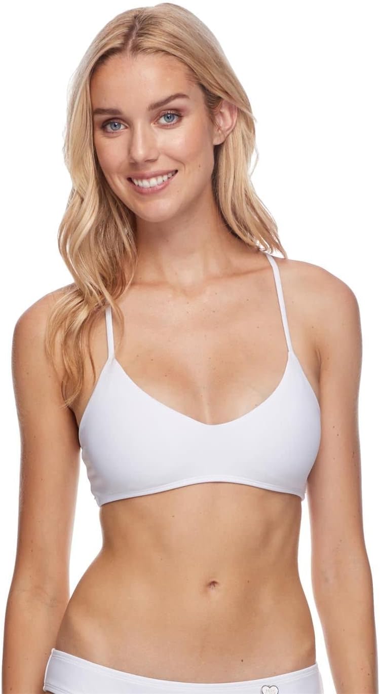 Body Glove Standard Smoothies Alani Solid Strappy Back Bikini Top for Women