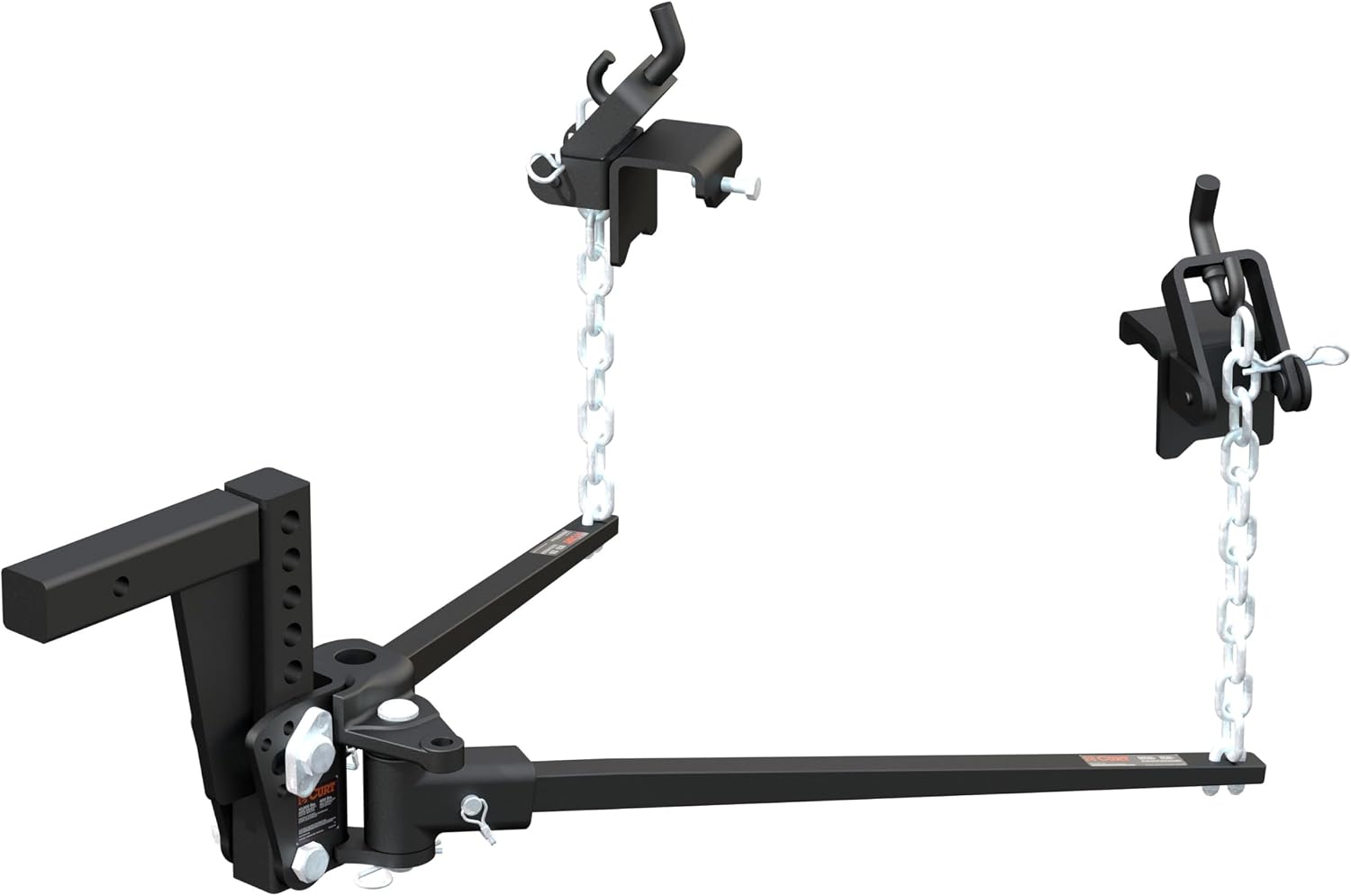Deep Drop Trunnion Bar Weight Distribution Hitch (8K - 10K lbs, 30-5/8" Bars)