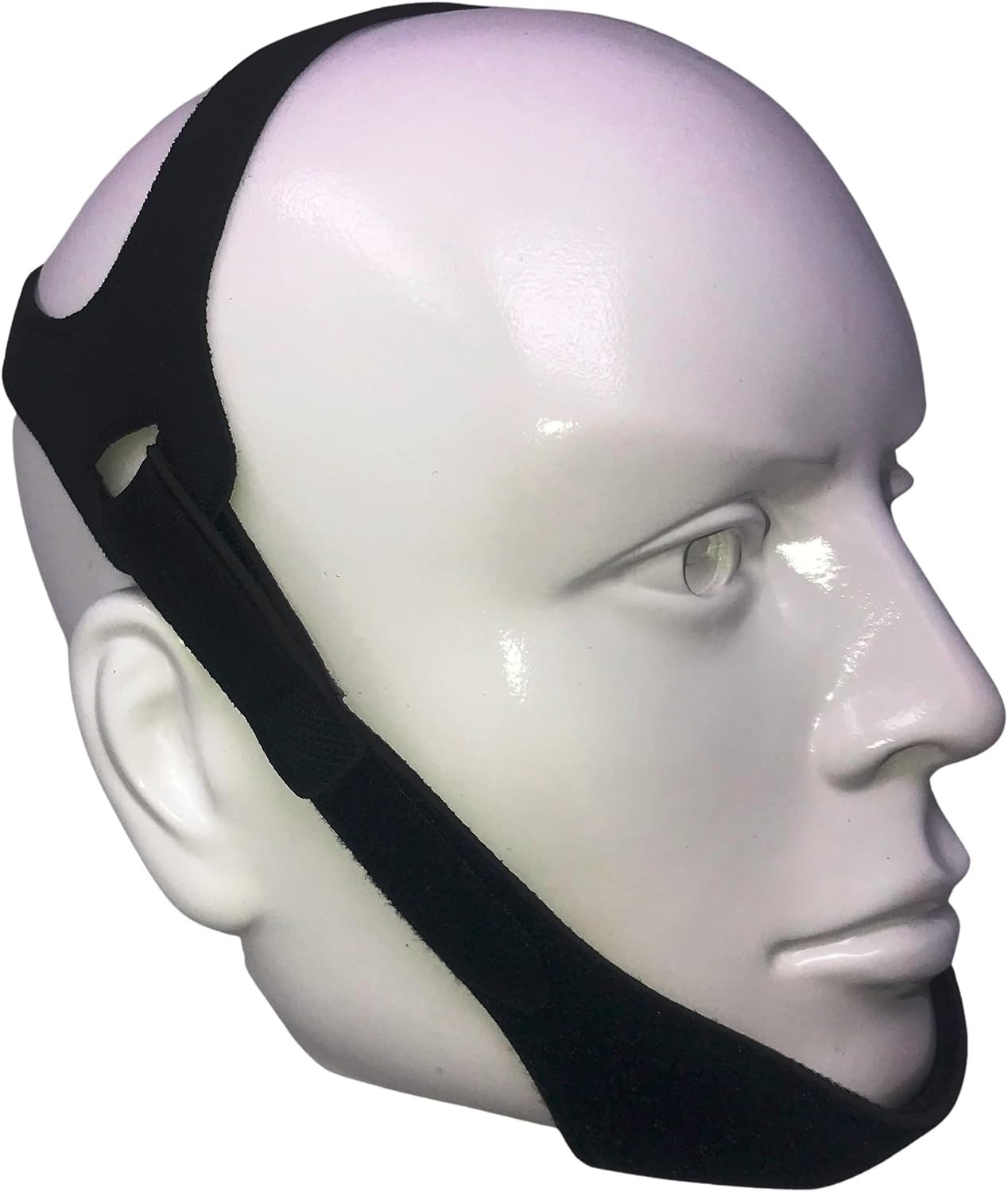 Chin Strap for CPAP Users and Sleeping - Anti Snoring Device | Adjustable Breathable Jaw Strap, Keeps Mouth Closed, Snore Stopper for Men and Women