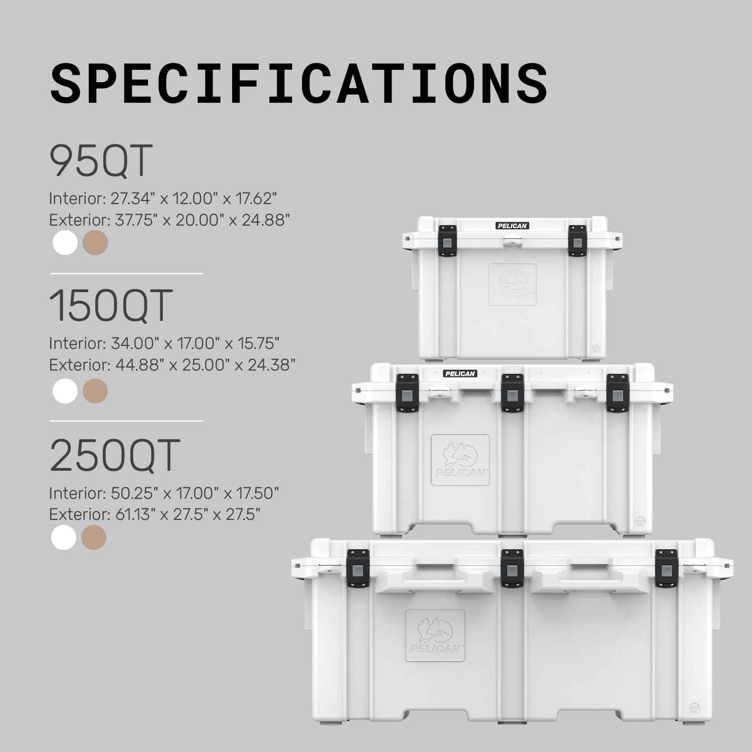Pelican Elite 150 Quart Cooler