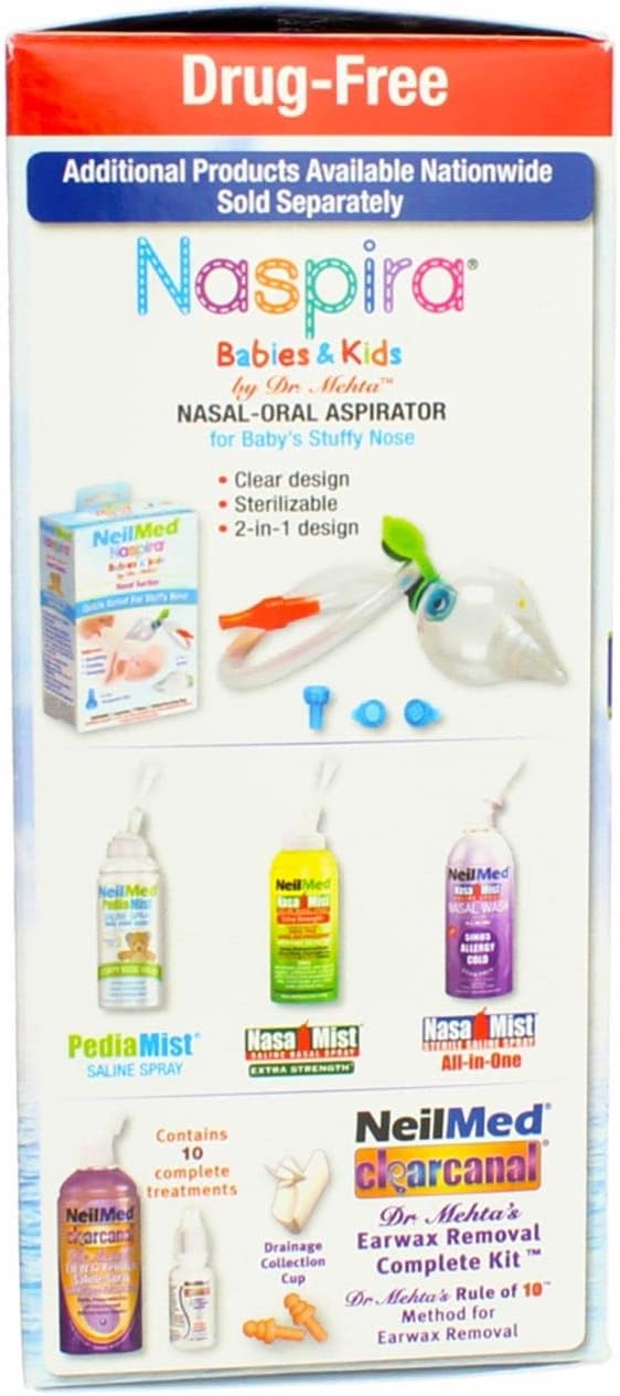 NeilMed Sinus Rinse All Natural Relief Premixed Refill Packets 100 Each (Pack of 3)