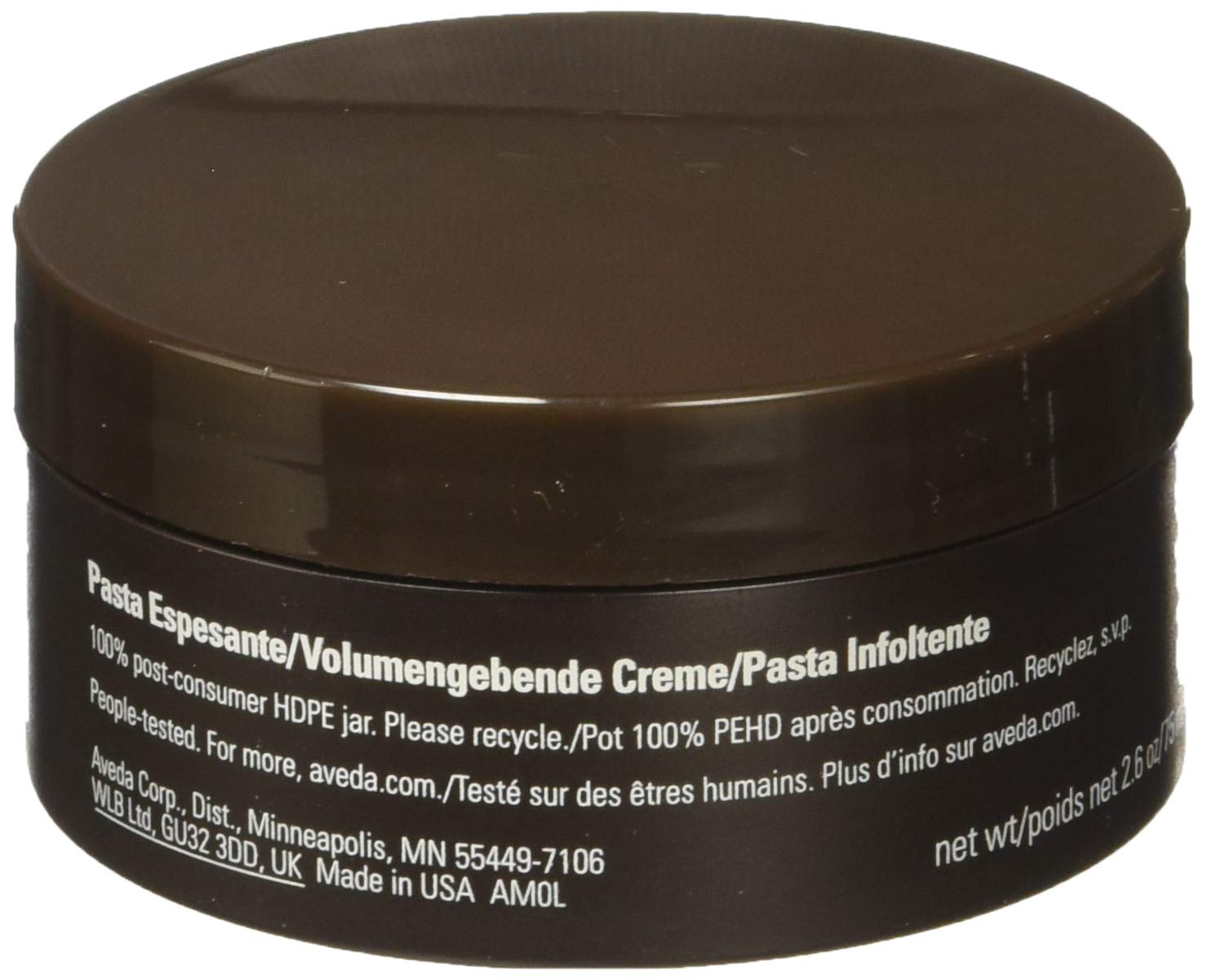 Aveda Men Pure-Formance Thickening Paste | Thickens Hair | Versatile Hold | Natural Finish Hair Styling Paste | With Amla |91% Naturally Derived*, 2.5 Fl Oz