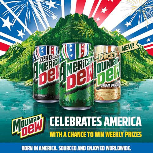 Diet Mountain Dew Soda Pop, Original, 12 fl oz Cans, (12 Pack)