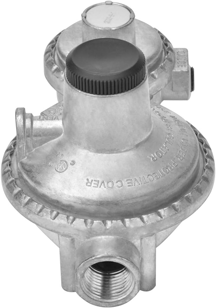 onlyfire Horizontal Two Stage RV Propane Regulator