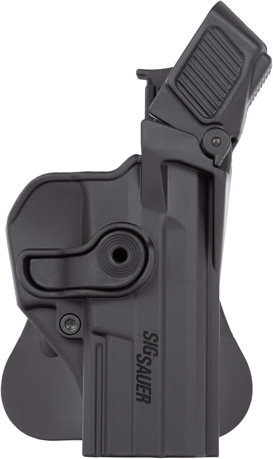 Level 3 Auto Lock Retention Holster for Sig Sauer P226, P220, P227, SP2022 – IMI Defense Tactical OWB Paddle Holster, Trigger Guard Lock