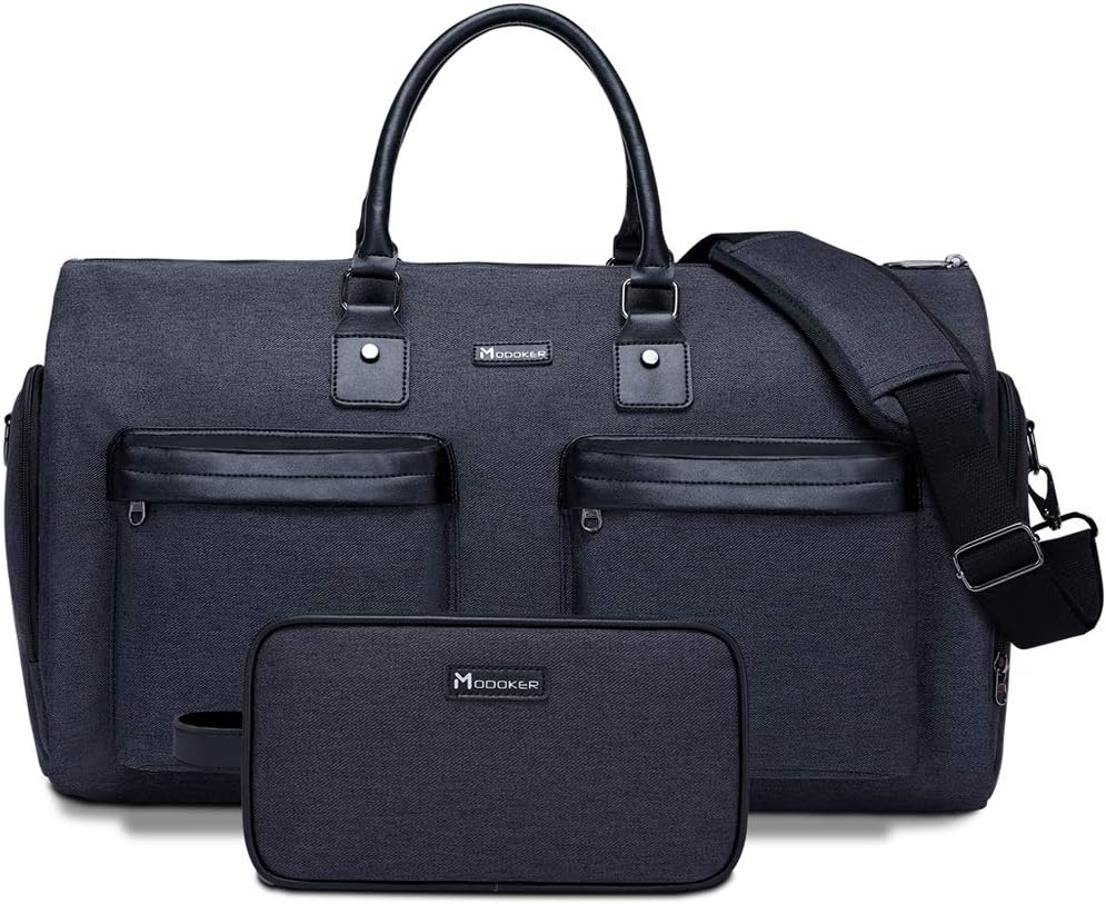 Garment Bags for Travel, 45L Carry on Convertible Garment Duffle bag