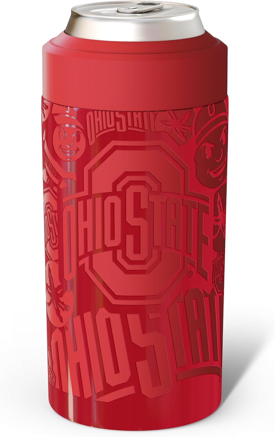 Frost Buddy Universal Can Cooler - Fits Slim Cans, 12 & 16oz (MatteBlack)