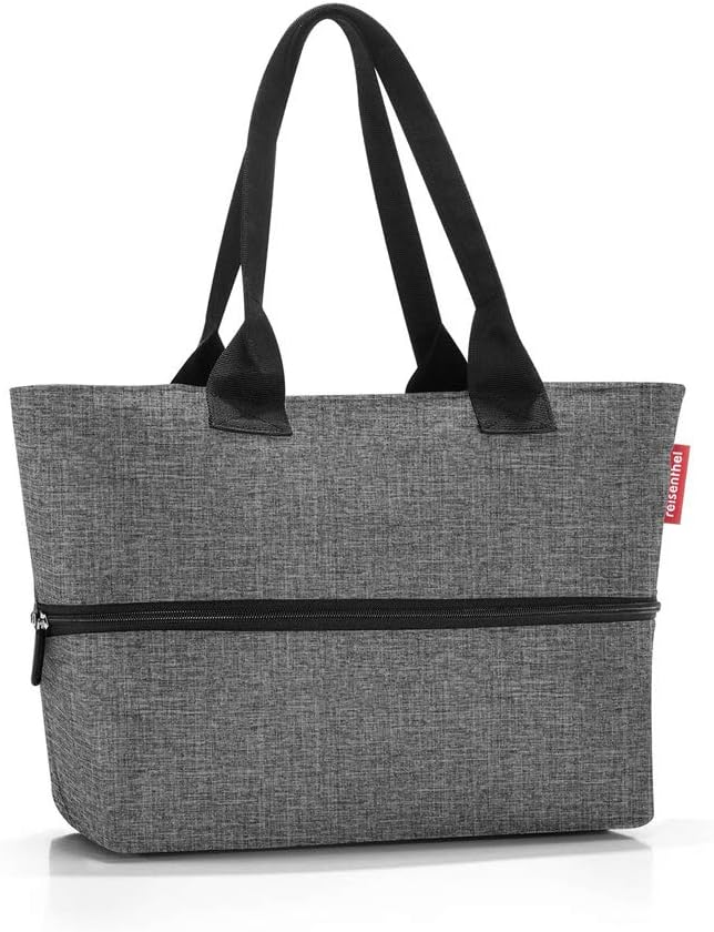 reisenthel shopper e1 - Large capacity and expandable bag made of water repellent and recycled polyester fabric