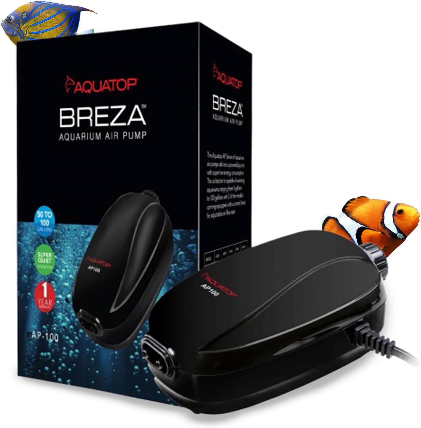 Aquatop Breza Aquarium Air Pump