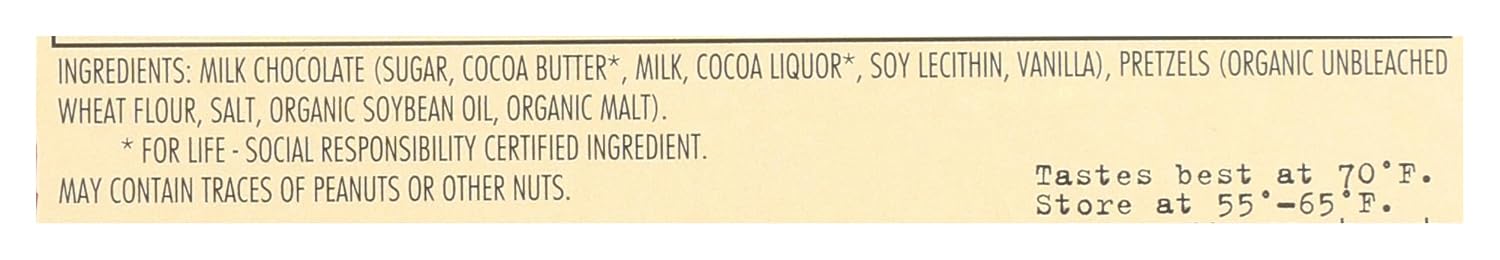 Chocolove Pretzel in Milk Chocolate, - Gluten-Free , 2.9 oz
