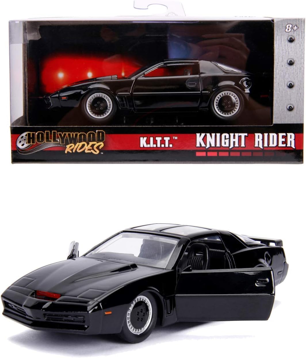 Jada- Kitt Fantastic Metal 1:32 Collection, Black (253252000)