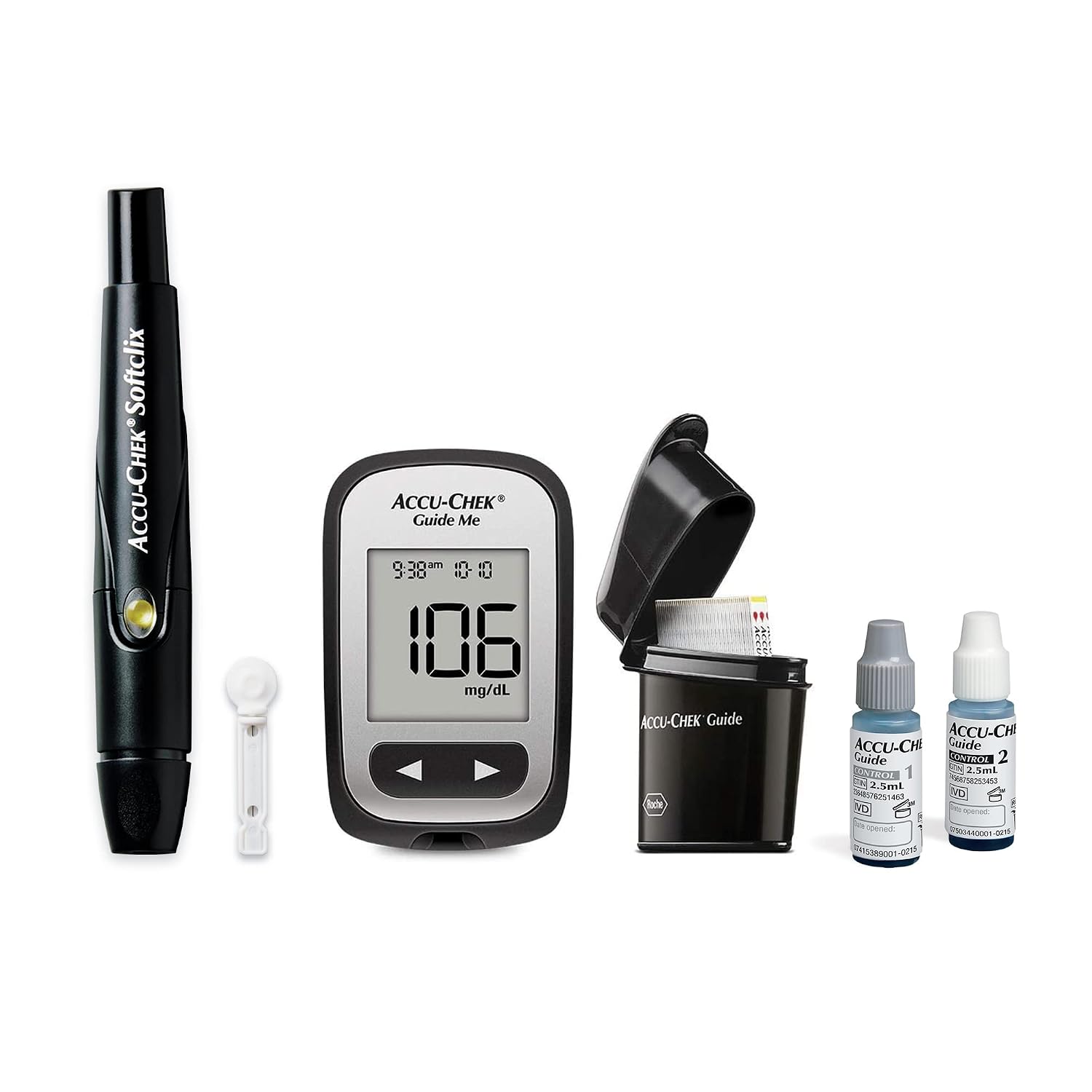 Accu-Chek Softclix Diabetes Lancing Device and 110 Softclix Lancets