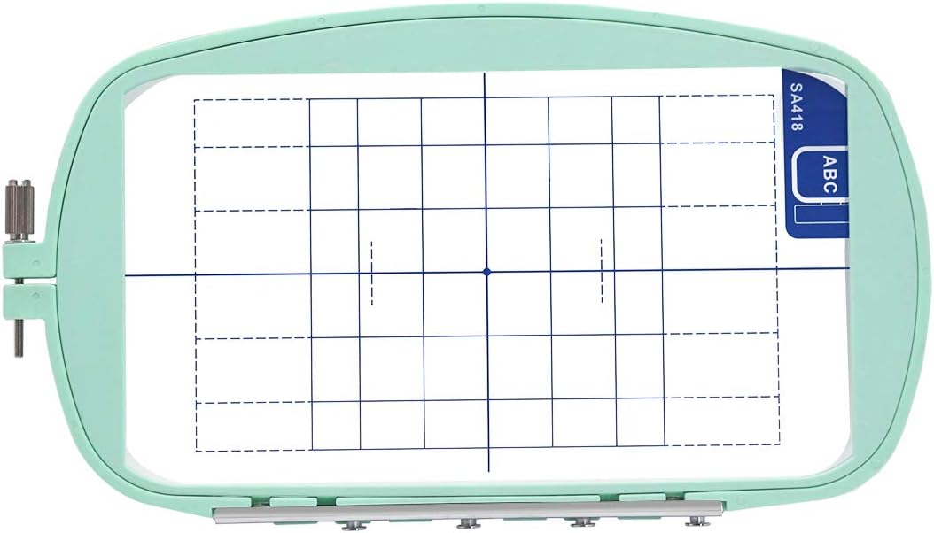 Sew Tech Embroidery Hoop for Brother, 4.3x7.1in 110x180mm SA418 EF33 Frame