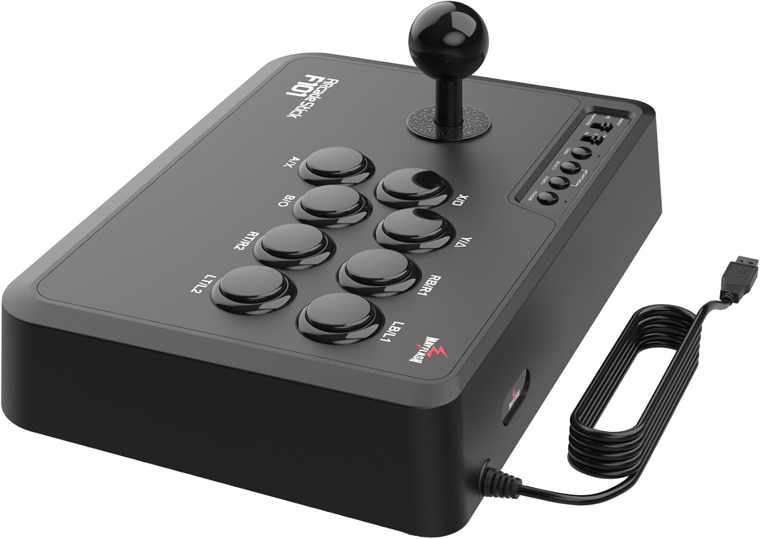 MAYFLASH Arcade Fighting Stick F101 for Switch/Switch 2, PC Windows, PS3, Android, NeoGeo mini, SEGA MEGA Drive mini, GENESIS mini
