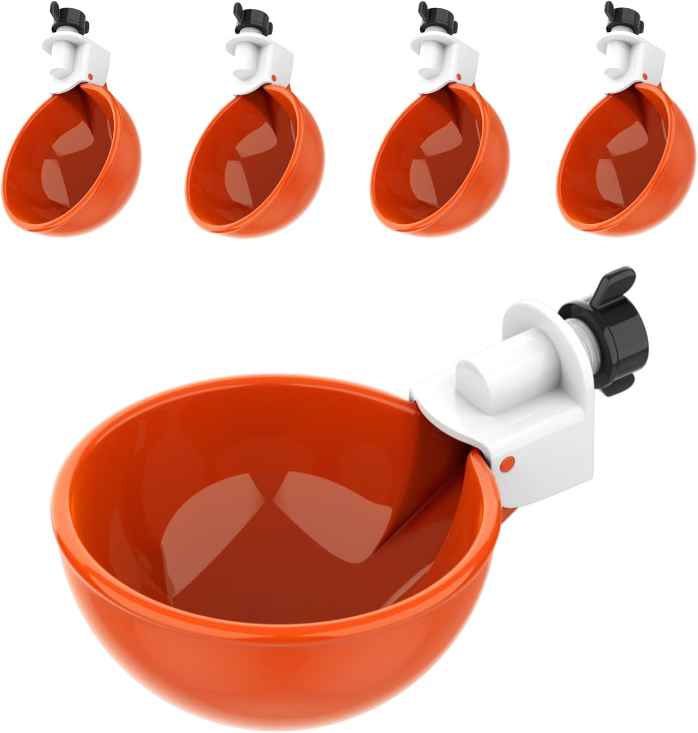 Lil'Clucker Large Automatic Chicken Waterer Cups | Chicken Water Feeder Suitable for Chicks, Duck, Goose