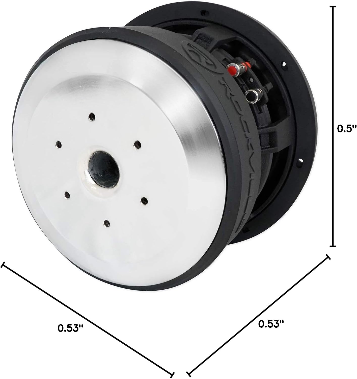 Rockville Punisher 15D2 15" Dual 2-Ohm Competition Car Audio Subwoofer