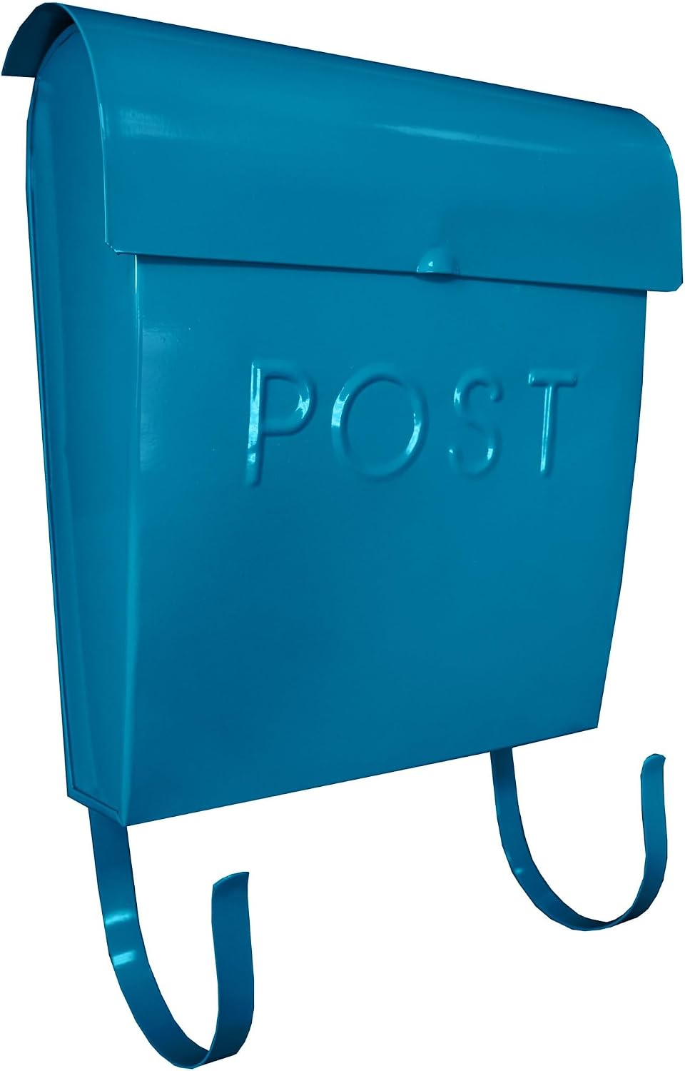 NACH Mailboxes for Outside Wall Mount, 12 x 11.2 x 4.5 inch, Black Mailbox, Waterproof Mailbox with Outdoor Newspaper Holder - The Euro Mailbox