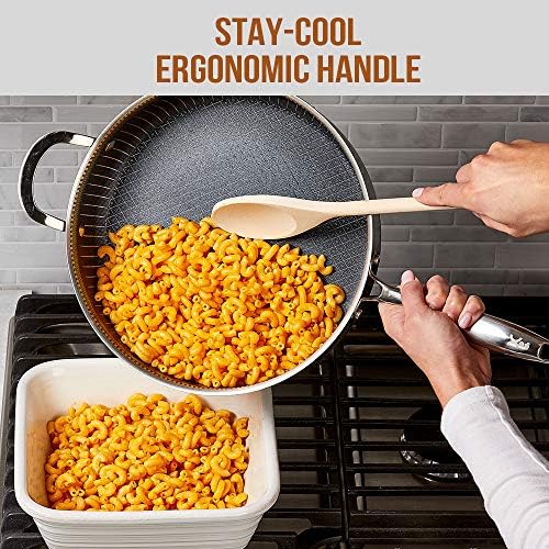 Copper Chef Titan Fry, 9.5 inch with 8 inch Pan, stainless-steel