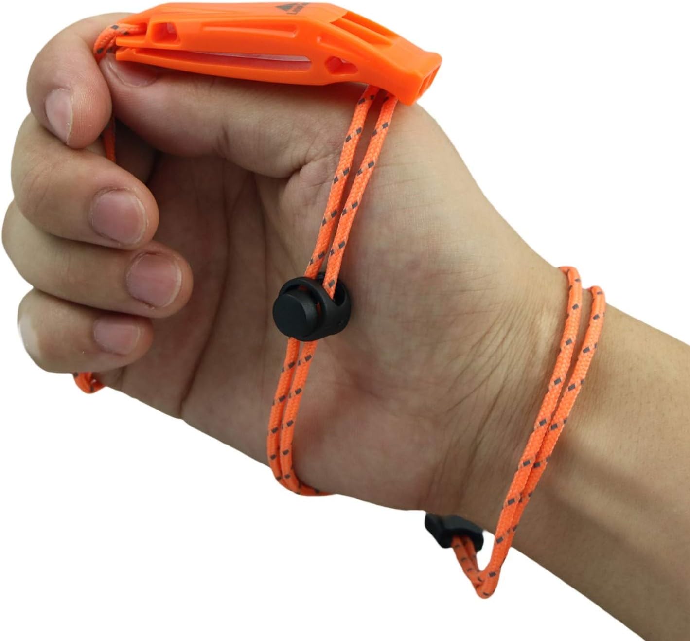 LuxoGear Emergency Whistles with Lanyard Safety Whistle Survival Shrill Loud Blast for Kayak Life Vest Jacket Boating Fishing Boat Camping Hiking