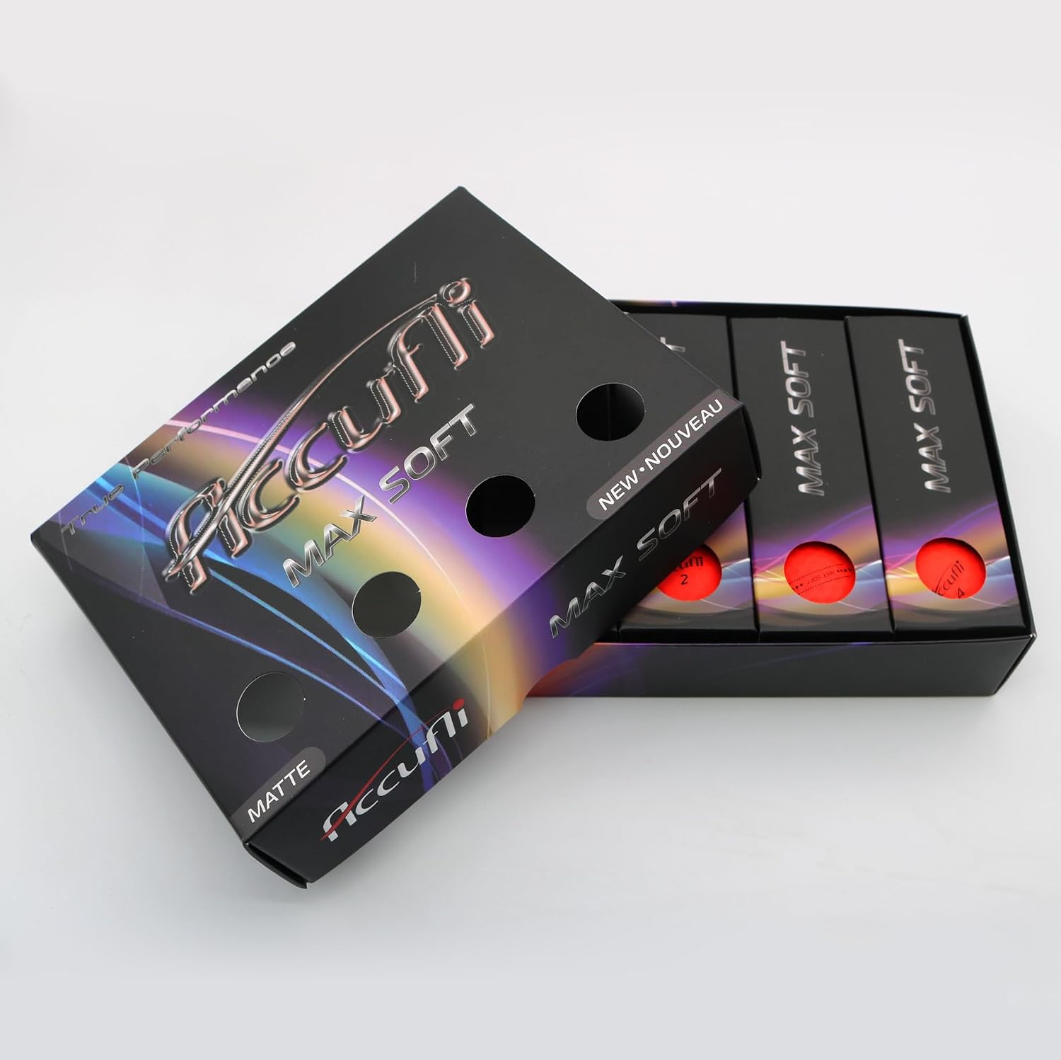 ACCUFLI Max Soft Matte Golf Balls