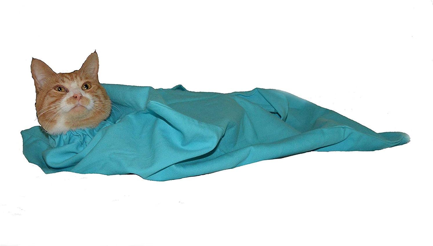 Cat-in-the-Bag Acci-Don'ts Cat Pee Pad | Pack of 4 Absorbent Adhesive Disposable Cat Pee Liner for Small Cozy Comfort Cat Carrier Bags | Pet Pee