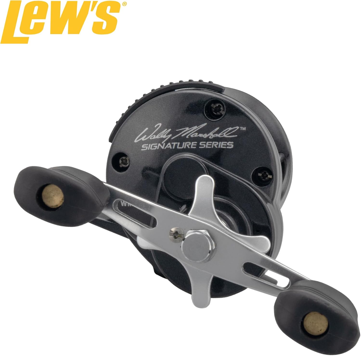Lews Fishing WMR5, Signature Series Crappie Reel (Clam Pack),Black