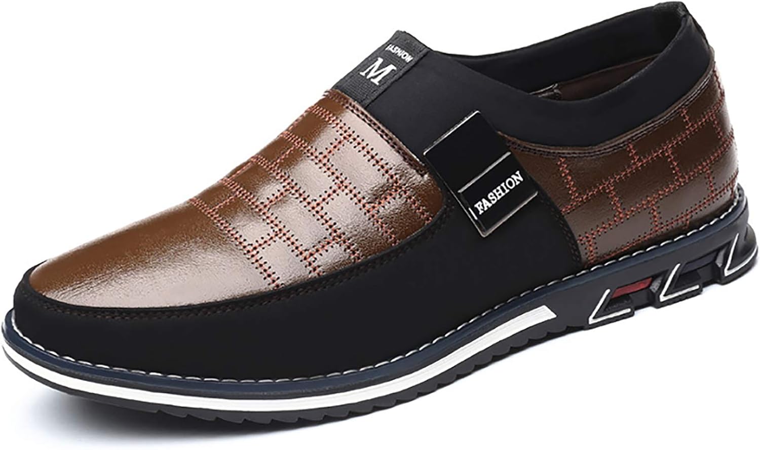 COSIDRAM Mens Casual Shoes Dress Sneakers Loafers Comfort Walking Shoes | Lightweight slip-on for hassle-free wear. Cloud-like comfort, sock-friendly fit for daily & semi-formal occasions.