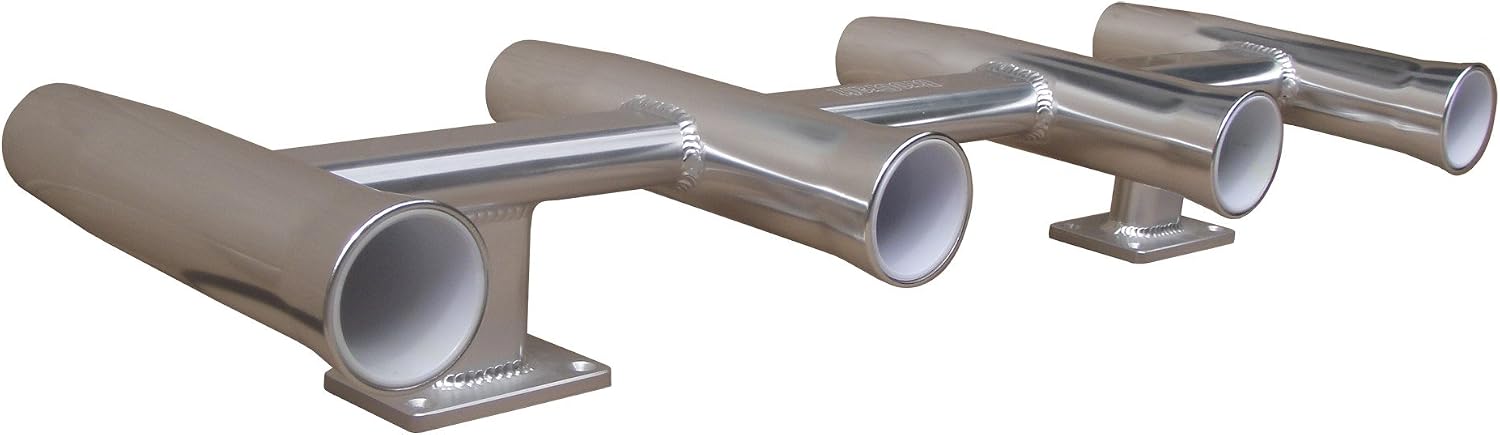 BroCraft Aluminum Wall Mounted 4 Pole Rocket Launcher / Boat Rod Holders / Boat Rocket Launcher