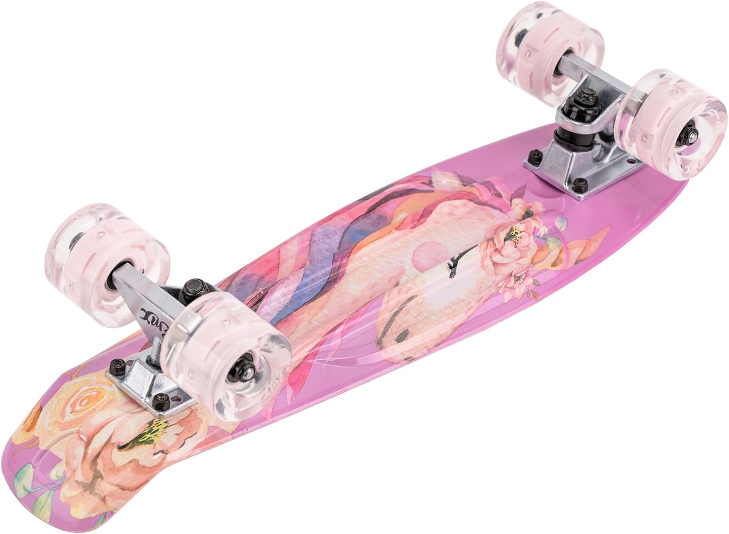 KMX Classic Retro Mini Cruiser Skateboard for Kids, Teens, Adults